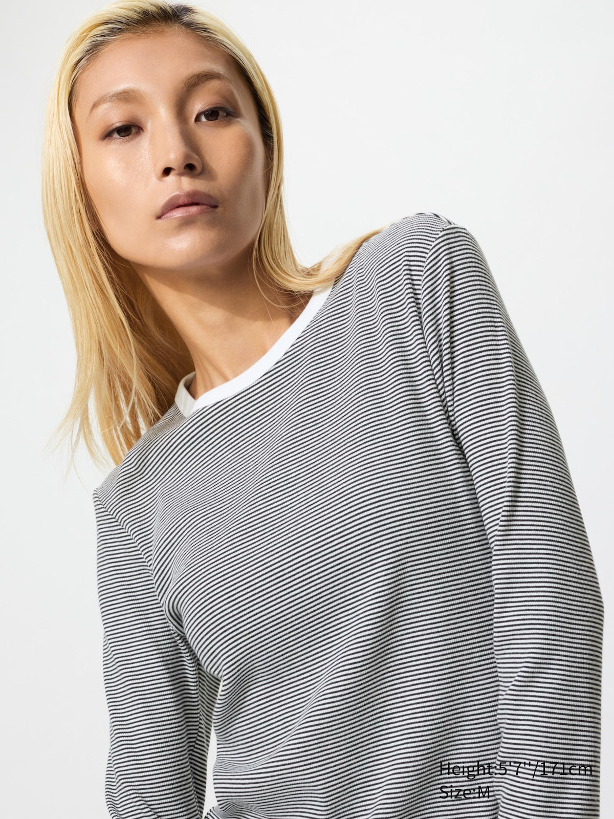 Soft Ribbed T-Shirt | Striped
