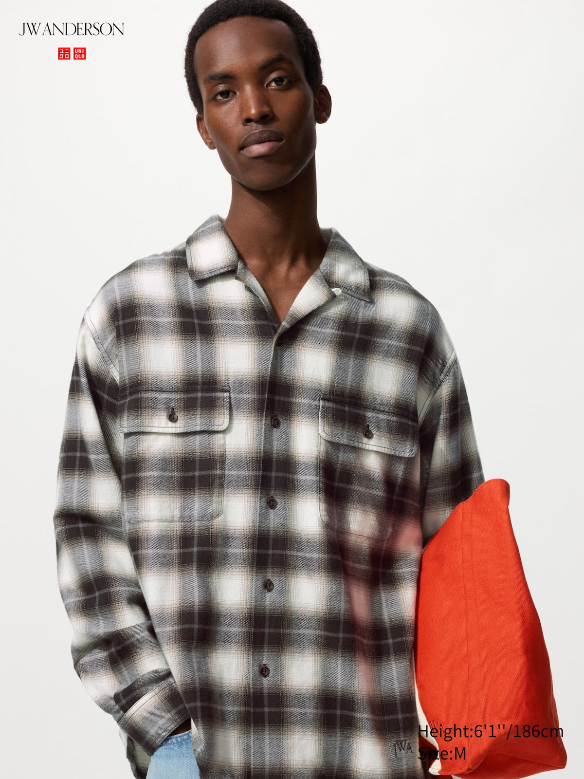 Brushed Cotton Oversized Shirt | Plaid